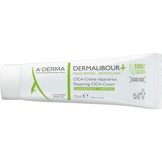 A-Derma Dermalibour+ Cica Repairing Cream 15 ml