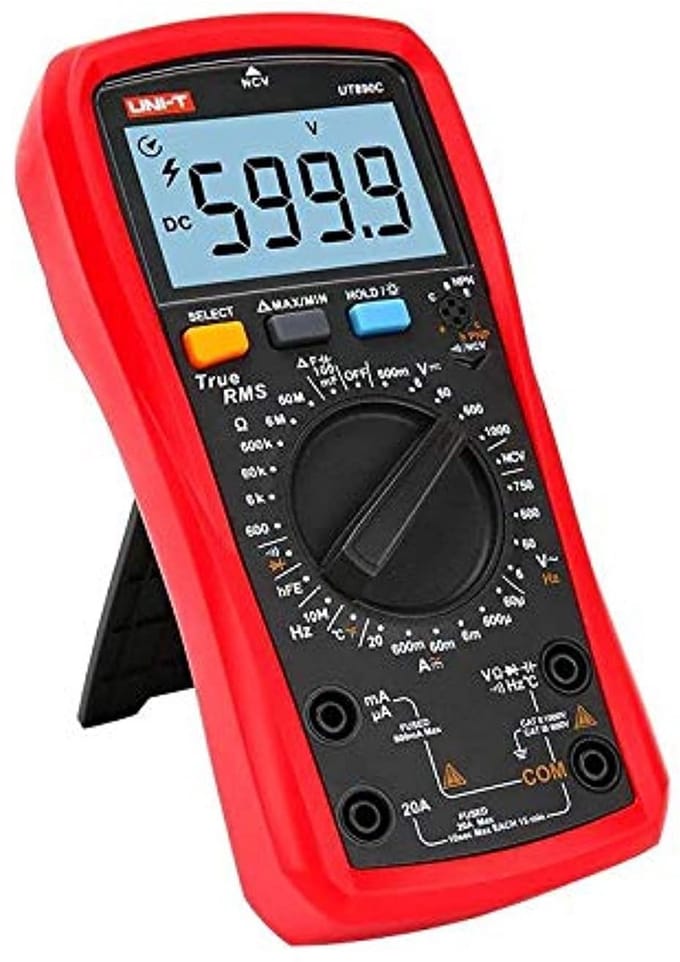 Digitale Multimeter 6000 Tellingen True RMS voor Elektrisch Onderhoud