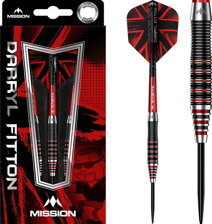 Mission Darryl Fitton 95% - Dartpijlen