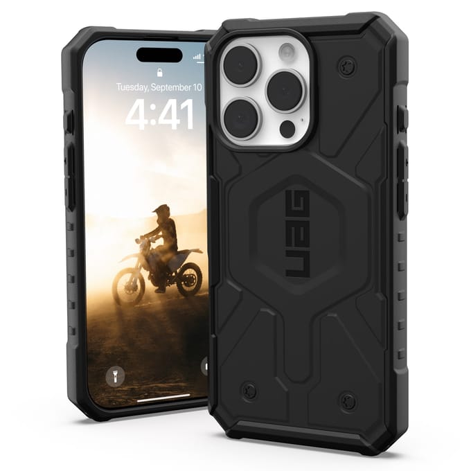 UAG Pathfinder Backcover MagSafe voor de Apple iPhone 16 Pro Max - Zwart