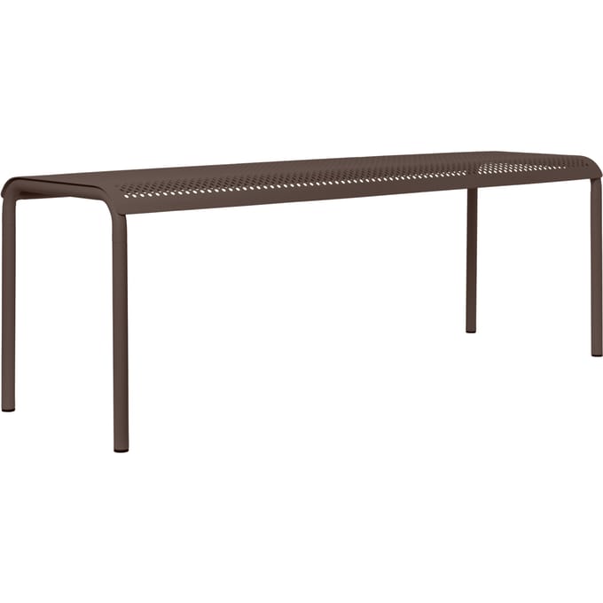 Ferm Living Dapple outdoorbank - dark chocolate