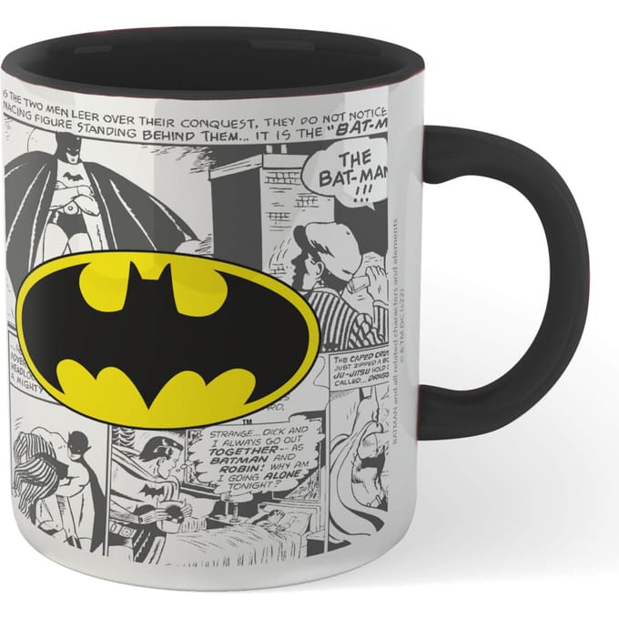 Batman Comic Mug - Black
