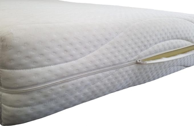 Matrashoes Basic Met Rits - Anti Allergie - 180x210 - Dikte 20/21cm