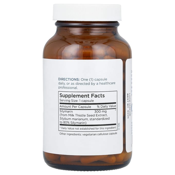 Silymarine, 300 mg, 180 Capsules