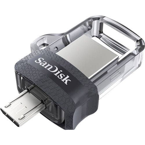 SanDisk Ultra® Dual Drive m3.0 USB-stick smartphone/tablet 64 GB USB-A 3.2 Gen 1