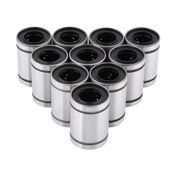 10 stuks LM12UU 12mm Lineaire Beweging Kogellager Bus voor 12mm Stang 3D Printer CNC Onderdelen