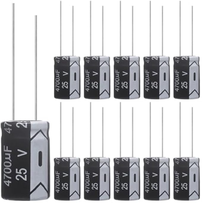 Elektrolytische Condensator 4700uF 25V - 10 Stuks