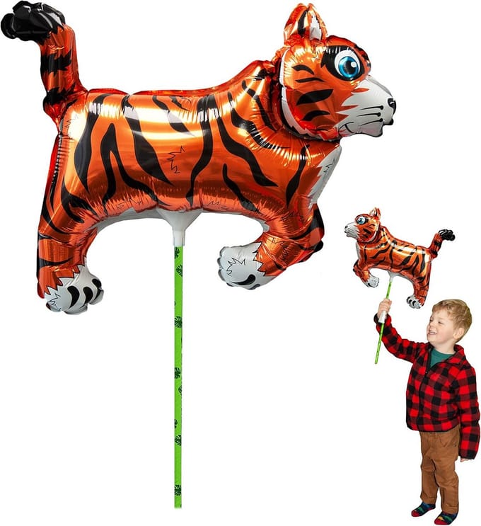 Grote Opblaasbare Tijger Ballon - Feestdecoratie en Speelgoed