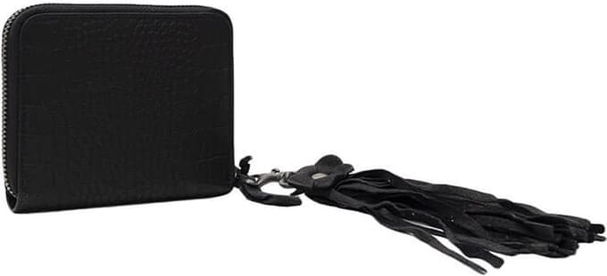 Bag2Bag Zip Around Grote Stoere Portemonnee Skei Zwart