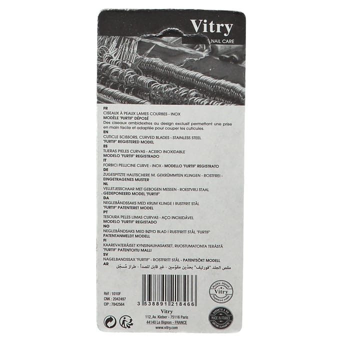 Vitry Huidschaar 1010F 1 Schaar