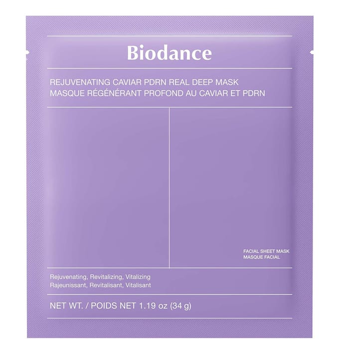 Biodance Real Deep - Gezichtsmasker - Rejuvenating Caviar PDRN - 4 Stuks