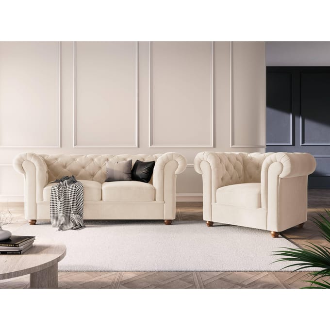 Fauteuil Phoebe velvet | Windsor & Co