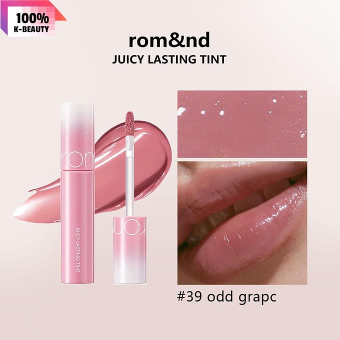 Rom&nd Romand JUICY LASTING TINT 5.5g/0.2 oz (8 Kleuropties) pink