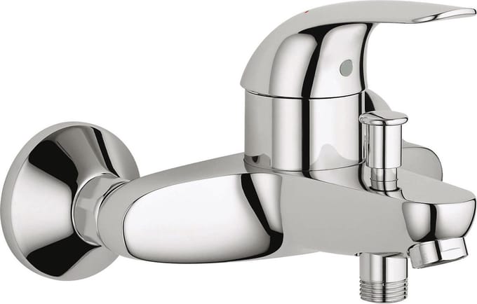 GROHE Swift Badkraan - 15cm hartafstand - Met Omstelling - Chroom