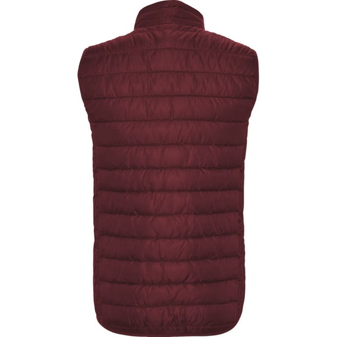 Roly Heren Oslo Gilet (Granaatrood)