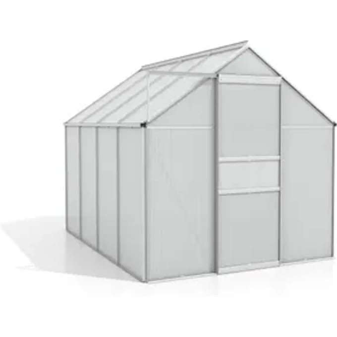 Vitavia Tuinkas Kit Comet 5000 - Polycarbonaat - 4mm - 5,01m² - 257x195x197cm - Aluminium
