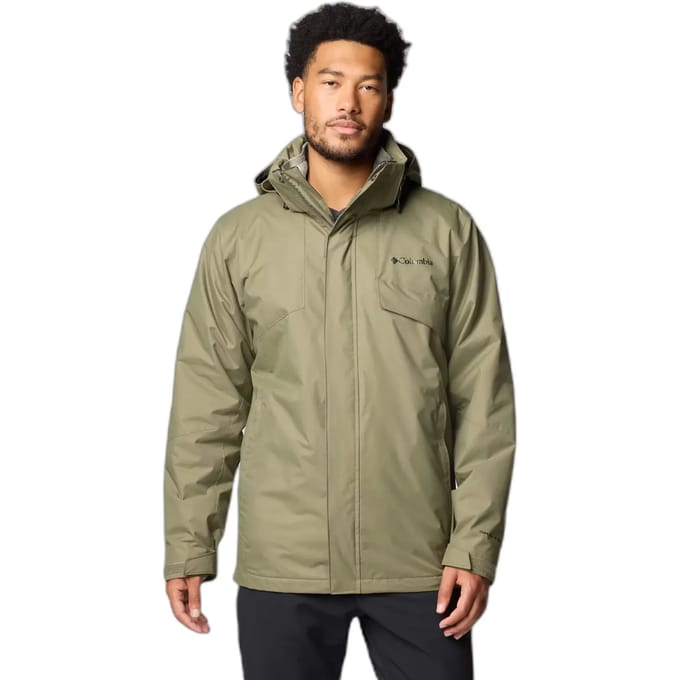 Columbia Bugaboo™ III Fleece Interchange Jacket Heren Outdoorjas - Stone Green