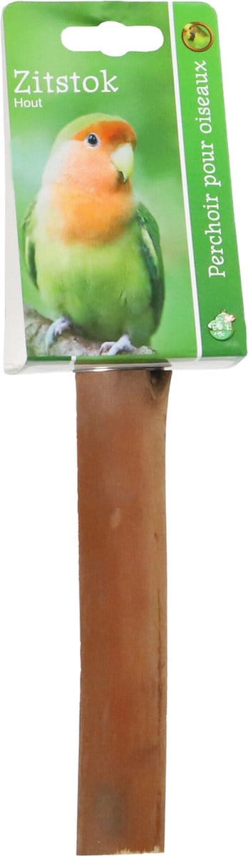 De Boon Zitstok Hout met Schroefdraad 15CM
