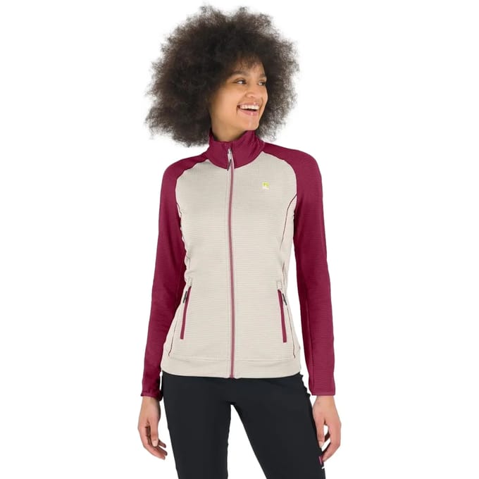 Fleece met volledige rits voor dames Karpos Ambrizzola
