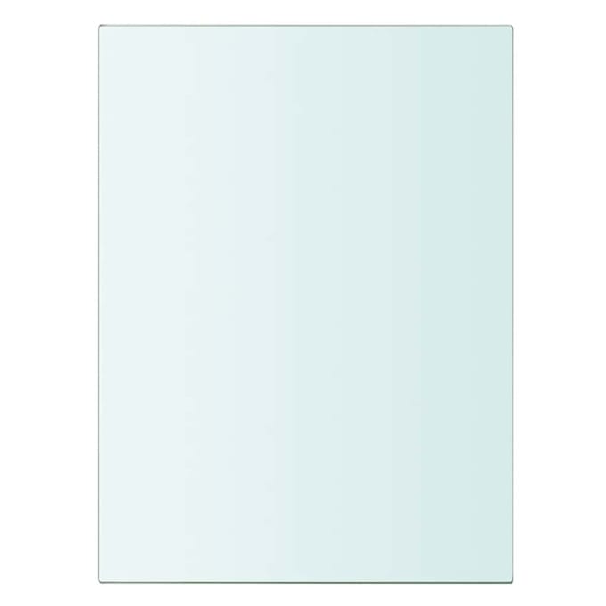 vidaXL - Schappen - 2 - st - 20x15 - cm - glas - transparant