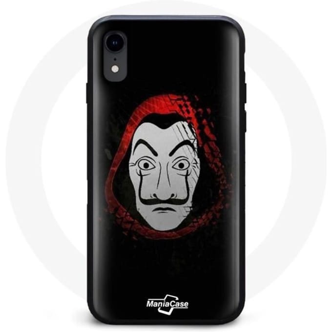 Coque - La Casa de Papel - Iphone X - Souple - Noir - Mixte