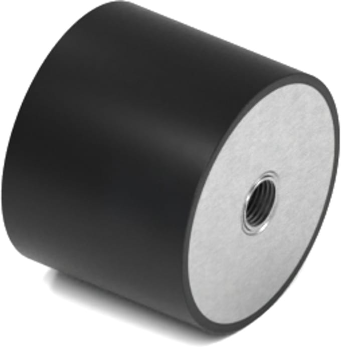 Rubbermagazijn - Trillingsdemper - Type C - 25x20mm - M6 - Set 10 stuks