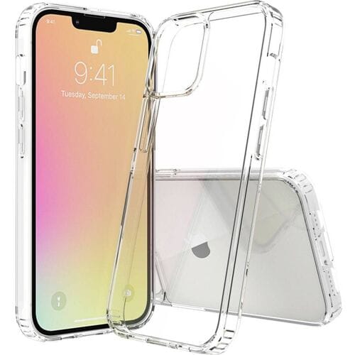 JT Berlin Pankow Clear Backcover Apple iPhone 13 Transparant Stootbestendig, Inductieve lading