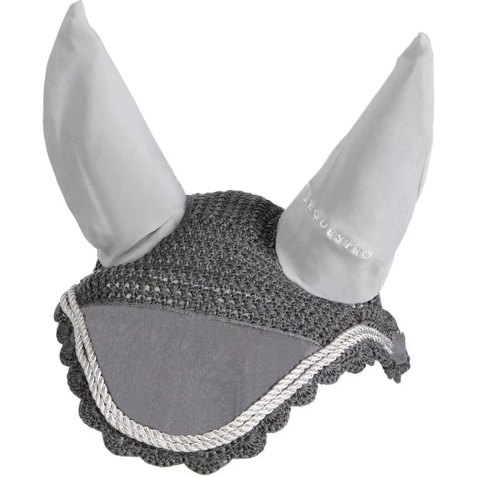 Equestro Ss00207 Paardenorenmuts Grijs Full