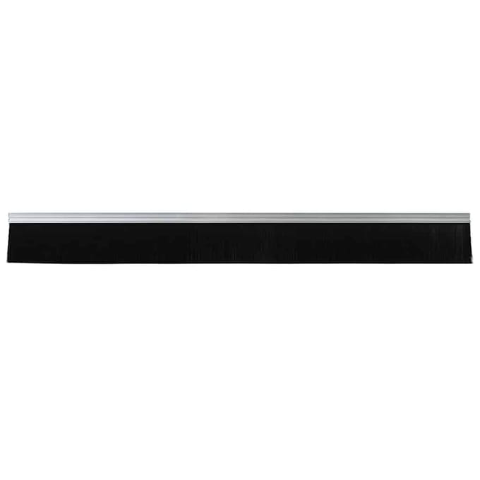 vidaXL - Zelfklevende - Deurborstels - 2 - st - Zilver - 100 - cm - Aluminiumlegering