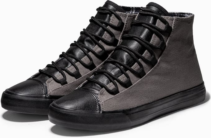 Herensneakers - grijs T378