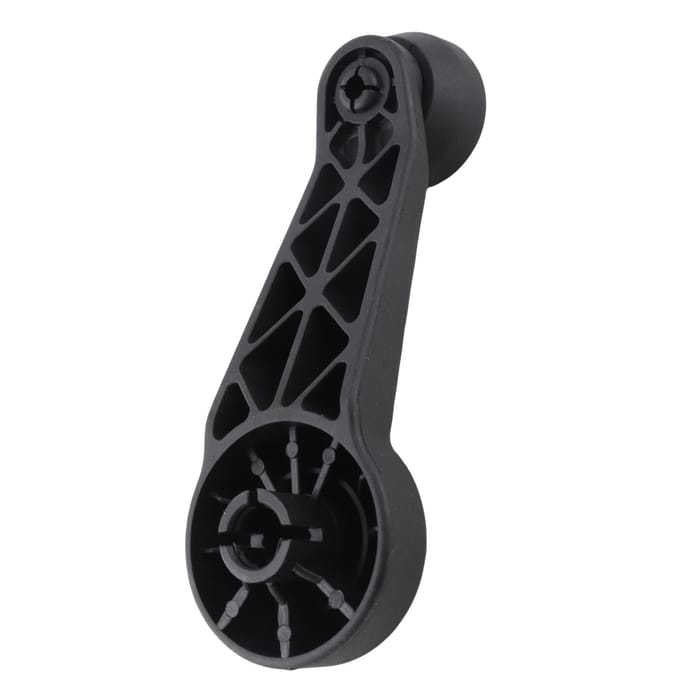 Raamzwengel Handvat Handmatige Regulator Vervanging voor TRANSIT CONNECT 2002‑2013 black