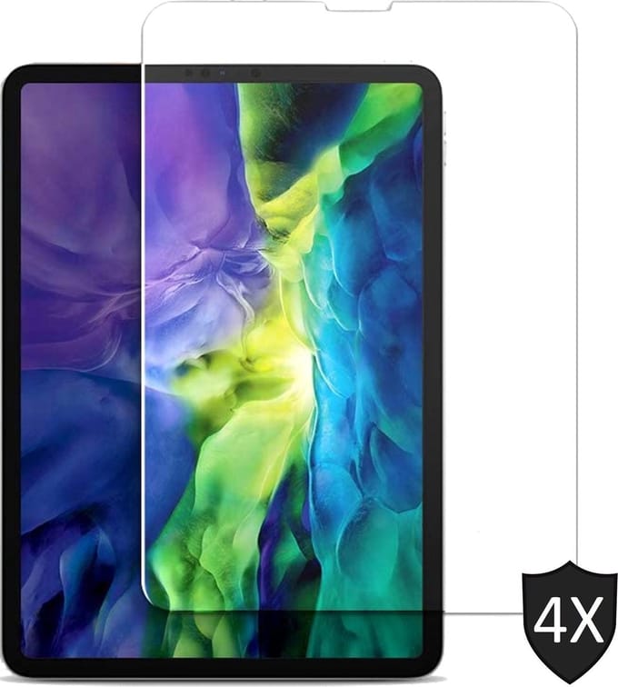 Screenprotector geschikt voor iPad Pro 2020 11 inch - Screen Protector Glas - 4 Stuks
