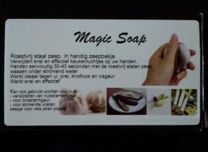 Greenline Magic Soap - 2 Zeepjes - Effectief bij vervelende Geur