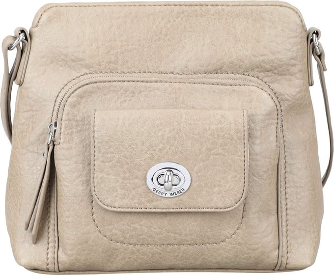 GERRY WEBER Schoudertas All In Shoulderbag Grey Lichtbruin