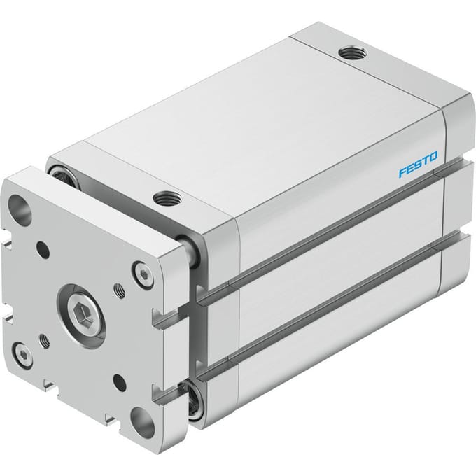 Festo Compacte Cilinder 63mm Boring 80mm Slag ISO 21287 Dubbelwerkend - 574057 - P2DRT
