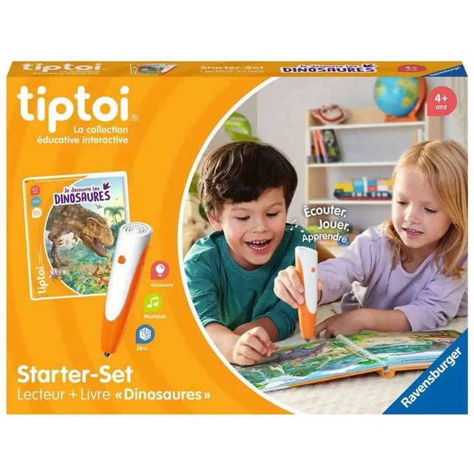 Educatieve spelletjes Ik ontdek dinosaurussen tiptoi® starterset Ravensburger