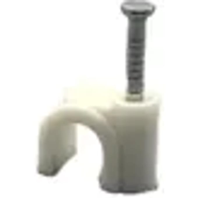Sencys Kabelclip Voor Rond Snoer 6mm Plastic Per 25
