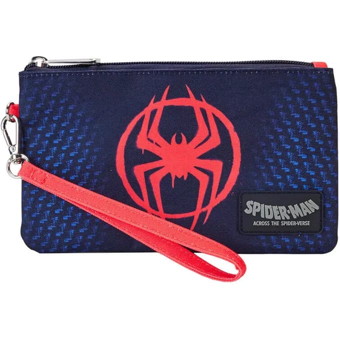 Loungefly: Marvel - Spider-Man - Spider-Verse Miles Morales Nylon Wristlet Wallet