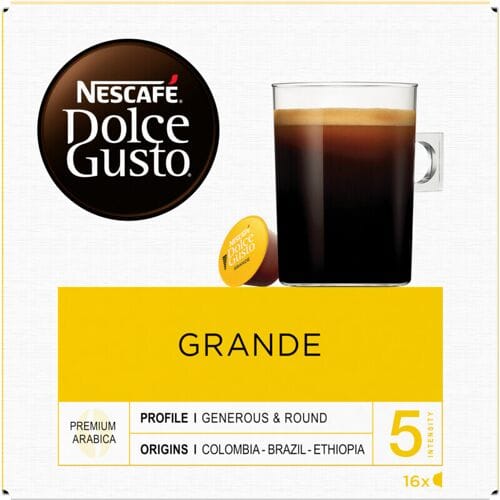 Nescafé Dolce Gusto Grande koffiecapsules - 16 stuks, 450 g