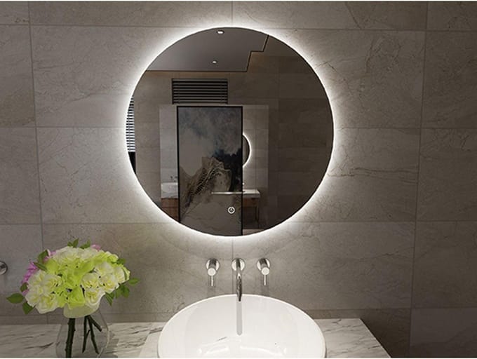 Xellanz Giro Ronde Spiegel met LED en Dimmer 80 cm