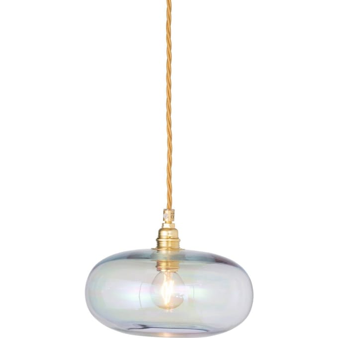 EBB & FLOW hanglamp Horizon, helder, glas, Ø 21 cm