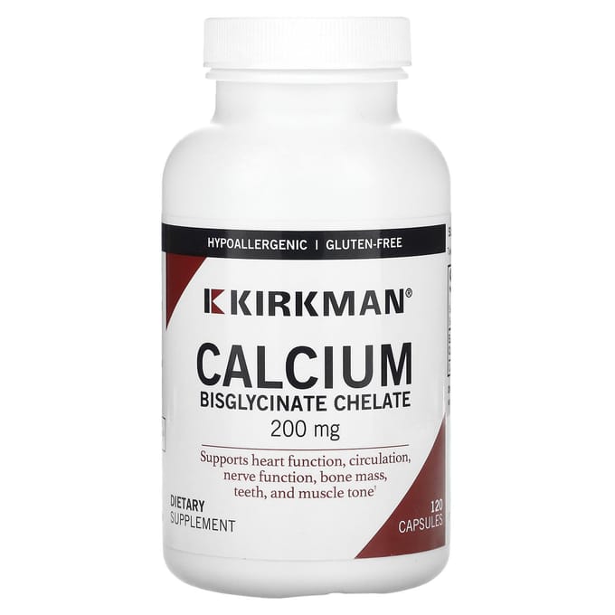 Chélate de Bisglycinate de Calcium, 200 mg, 120 gélules