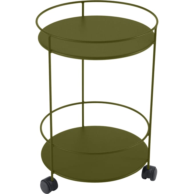 Fermob GUERIDONS bijzettafel op wielen - D3 Pesto