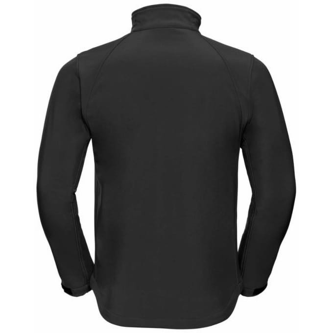 Russell Heren waterbestendig & winddicht Softshell-jasje (Zwart)