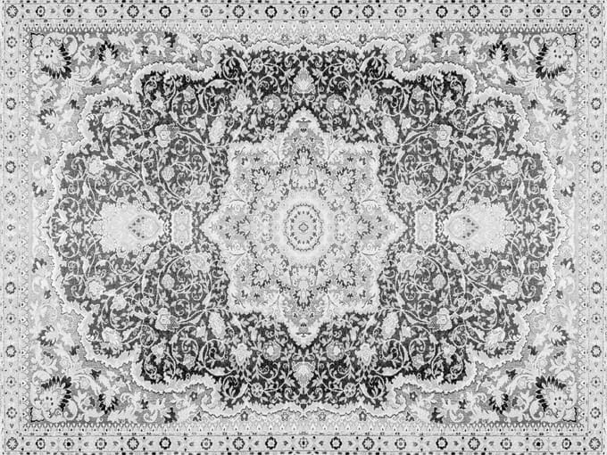 Vinyl | Vloerkleed vinyl | Persia grijs | 90x120 cm