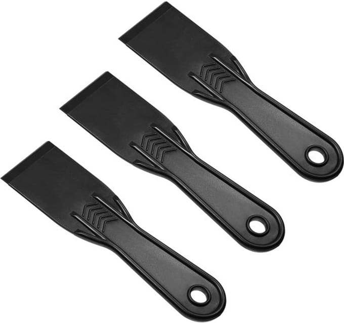 Dailygoods- Spatel Set - 3 Stuks - Flexibele Kunststof Spatel - 17,8