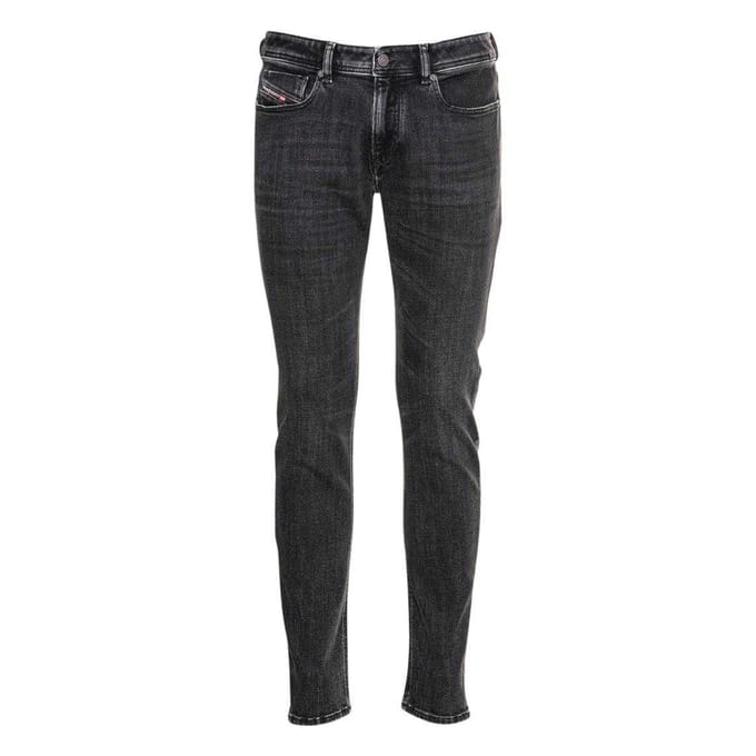 Diesel Heren Sleenker Skinny Jeans (Donkergrijs)