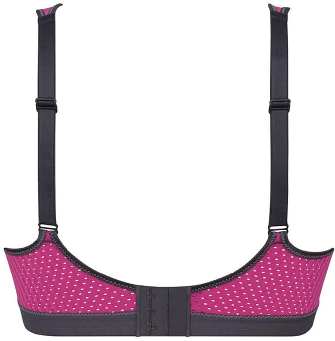 Anita - Performance Sport bh zonder beugel – Roze/Antraciet - 70A