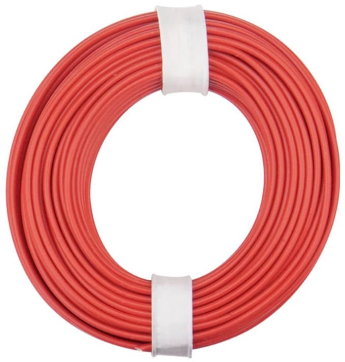 Donau Elektronik 175-010 Draad LiY 1 x 0.75 mm² + 1 x 0.75 mm² Rood 1 stuk(s)