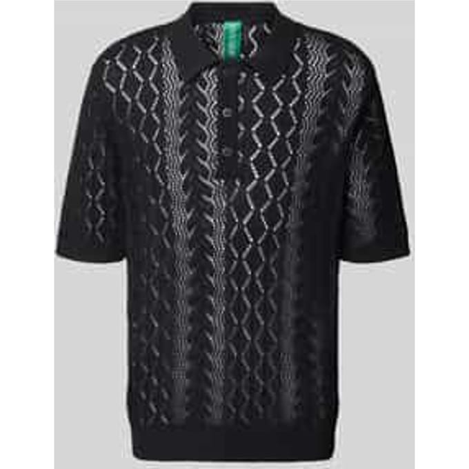 Regular fit poloshirt met knoopsluiting, model 'MANI'